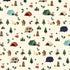 Call Of The Wild Collection Camping Critters 12 x 12 Double-Sided Scrapbook Paper by Echo Park Paper - Scrapbook Supply Companies