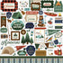 Call Of The Wild Collection 12 x 12 Scrapbook Sticker Sheet by Echo Park Paper - Scrapbook Supply Companies