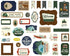 Call Of The Wild Collection 5 x 5 Scrapbook Ephemera Die Cuts by Echo Park Paper - Scrapbook Supply Companies