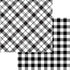 Christmas Patterns Collection Buffalo White 12 x 12 Double-Sided Scrapbook Paper by SSC Designs