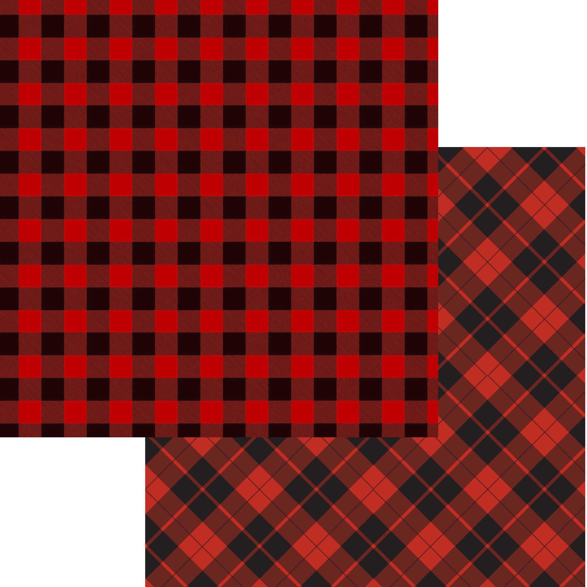 Red Scrapbook Paper Patterns