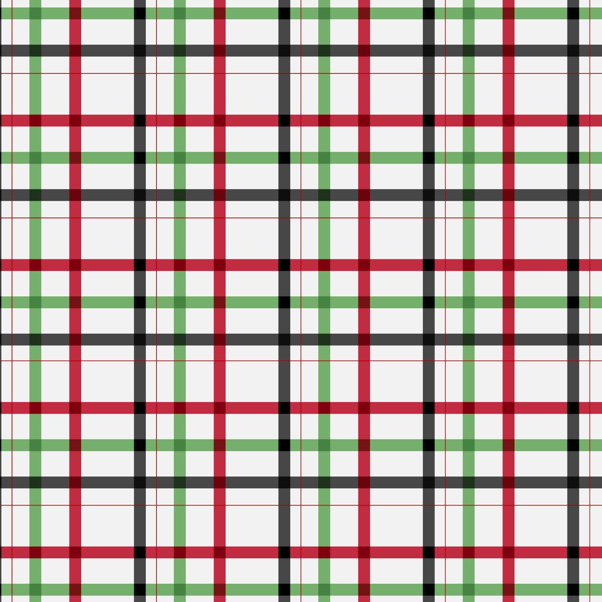 Christmas Patterns Collection Tartan Red 12 x 12 Double-Sided Scrapbook Paper by SSC Designs - Scrapbook Supply Companies
