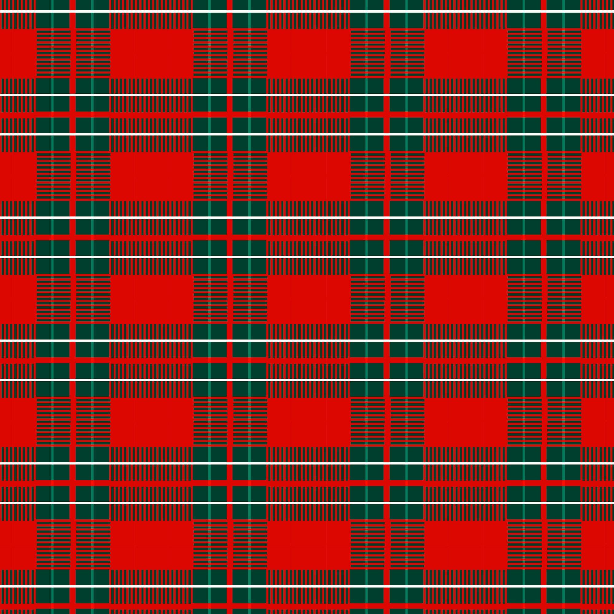 Christmas Patterns Collection Tartan Red 12 x 12 Double-Sided Scrapbook Paper by SSC Designs - Scrapbook Supply Companies