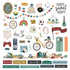 Campus Life Collection Female 12 x 12 Cardstock Scrapbook Sticker Sheet by Photo Play Paper
