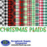 Christmas Patterns 12 x 12 Scrapbook Paper Kit by SSC Designs - Scrapbook Supply Companies