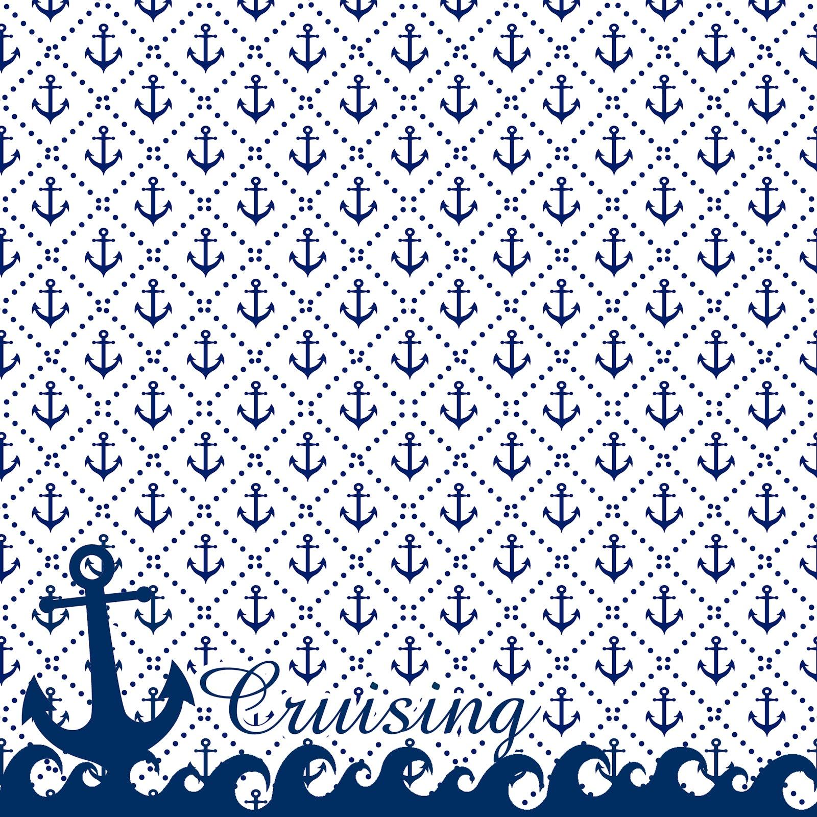 Cruise Collection Cruising 12 x 12 Double-Sided Scrapbook Paper by SSC Designs - Scrapbook Supply Companies
