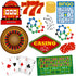 Casino 12 x 12 Scrapbook Paper & Embellishment Kit by SSC Designs - Scrapbook Supply Companies