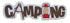 Camping 4-Piece Set Fully-Assembled 3 x 8 Laser Cut Scrapbook Embellishment by SSC Laser Designs