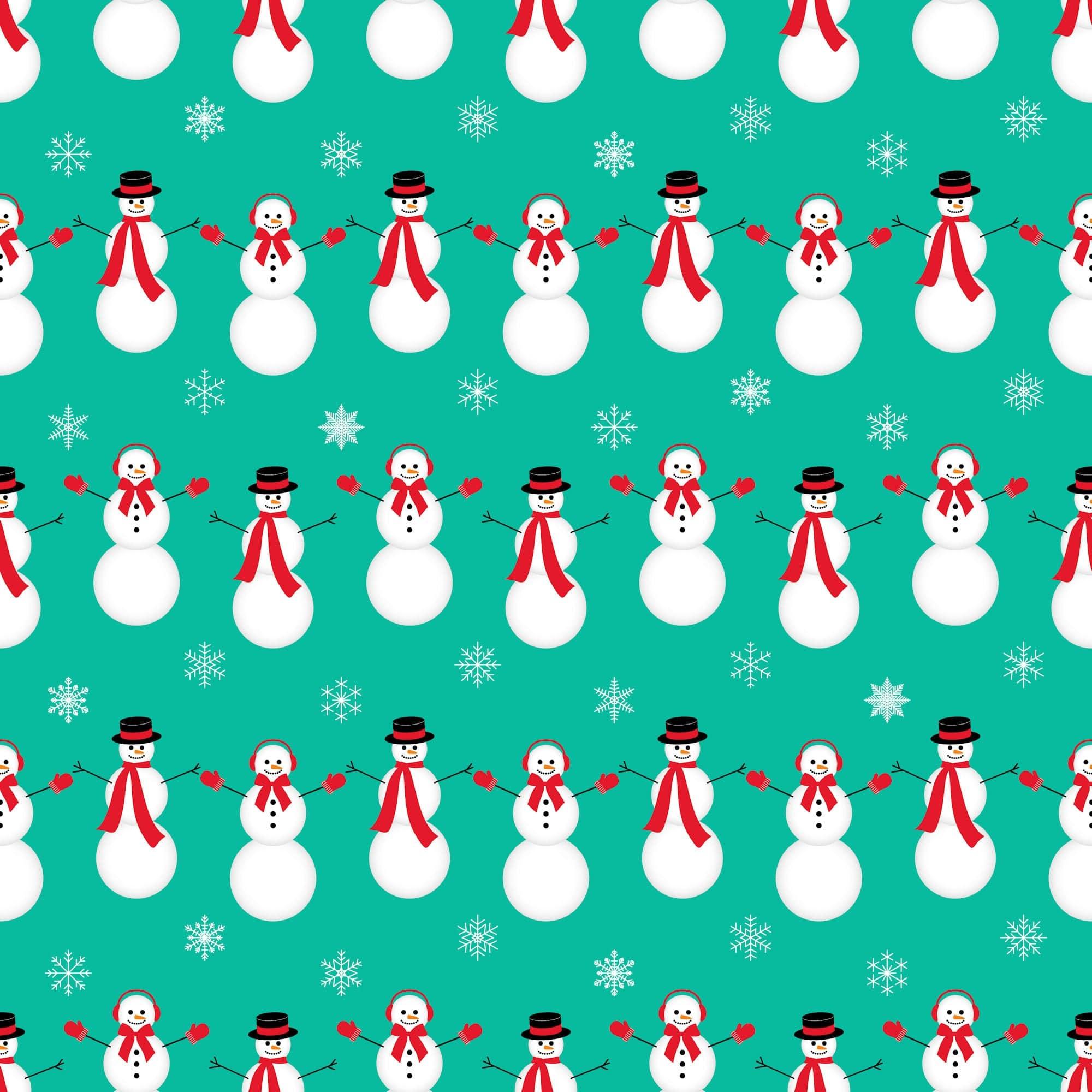 Ugly Christmas Sweater Collection Snowmen 12 x 12 Double-Sided Scrapbook Paper by SSC Designs - Scrapbook Supply Companies