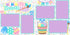 Coloring Easter Eggs (2) - 12 x 12 Premade, Printed Scrapbook Pages by SSC Designs