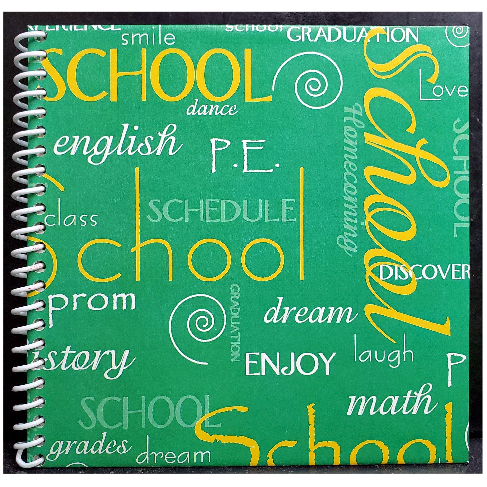 Crystal Lake South Gators, Crystal Lake, IL, Mini Album Kit includes album, sticker, and cardstock by Scrapbook Customs - Scrapbook Supply Companies