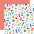 Dive into Summer 13-Piece Collection Kit by Echo Park Paper-12 Papers, 1 Sticker - Scrapbook Supply Companies
