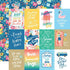 Dive into Summer 13-Piece Collection Kit by Echo Park Paper-12 Papers, 1 Sticker - Scrapbook Supply Companies