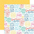 Dive into Summer 13-Piece Collection Kit by Echo Park Paper-12 Papers, 1 Sticker - Scrapbook Supply Companies