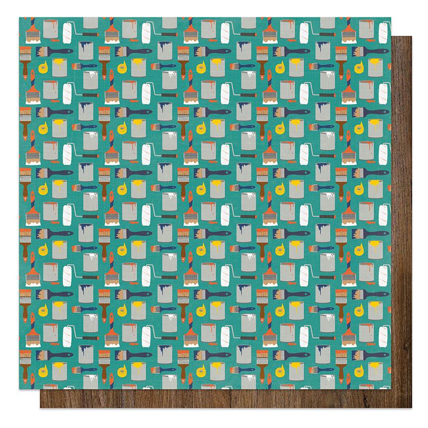 DIY Home Edition Collection 12 x 12 Paper & Sticker Collection Pack by Photo Play Paper - Scrapbook Supply Companies