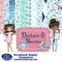 Doctors & Nurses 12 x 12 Scrapbook Paper & Embellishment Kit by SSC Designs