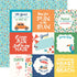 Endless Summer Collection 4x4 Journaling Cards 12 x 12 Double-Sided Scrapbook Paper by Echo Park Paper