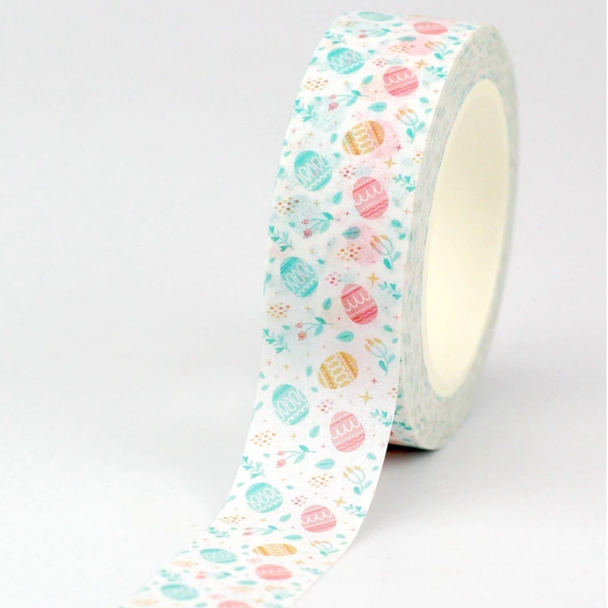 TW Collection Easter Eggs Washi Tape by SSC Designs - 15mm x 30 Feet - Scrapbook Supply Companies