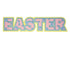 Easter 3-D Title 2 x 9 Scrapbook Laser Embellishments by SSC Laser Designs
