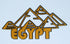 Egypt Pyramids 3 x 6 Laser Cut Scrapbook Embellishment by SSC Laser Designs