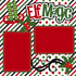 Elf Magic Christmas (2) - 12 x 12 Premade, Printed Scrapbook Pages by SSC Designs - Scrapbook Supply Companies