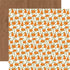 Fall Fever Collection Plump Pumpkins 12 x 12 Double-Sided Scrapbook Paper by Echo Park Paper