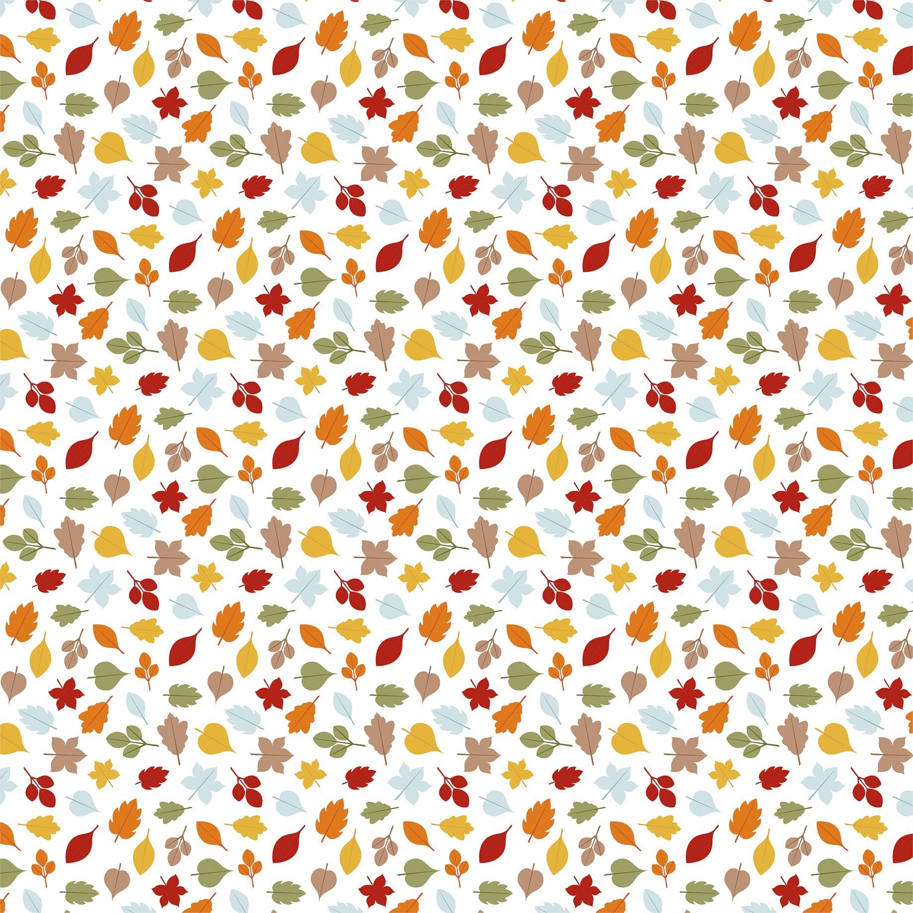Fall Fever Collection 6x4 Journaling Cards 12 x 12 Double-Sided Scrapbook Paper by Echo Park Paper - Scrapbook Supply Companies