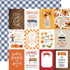 Fall Collection 3x4 Journaling Cards 12 x 12 Double-Sided Scrapbook Paper by Echo Park Paper