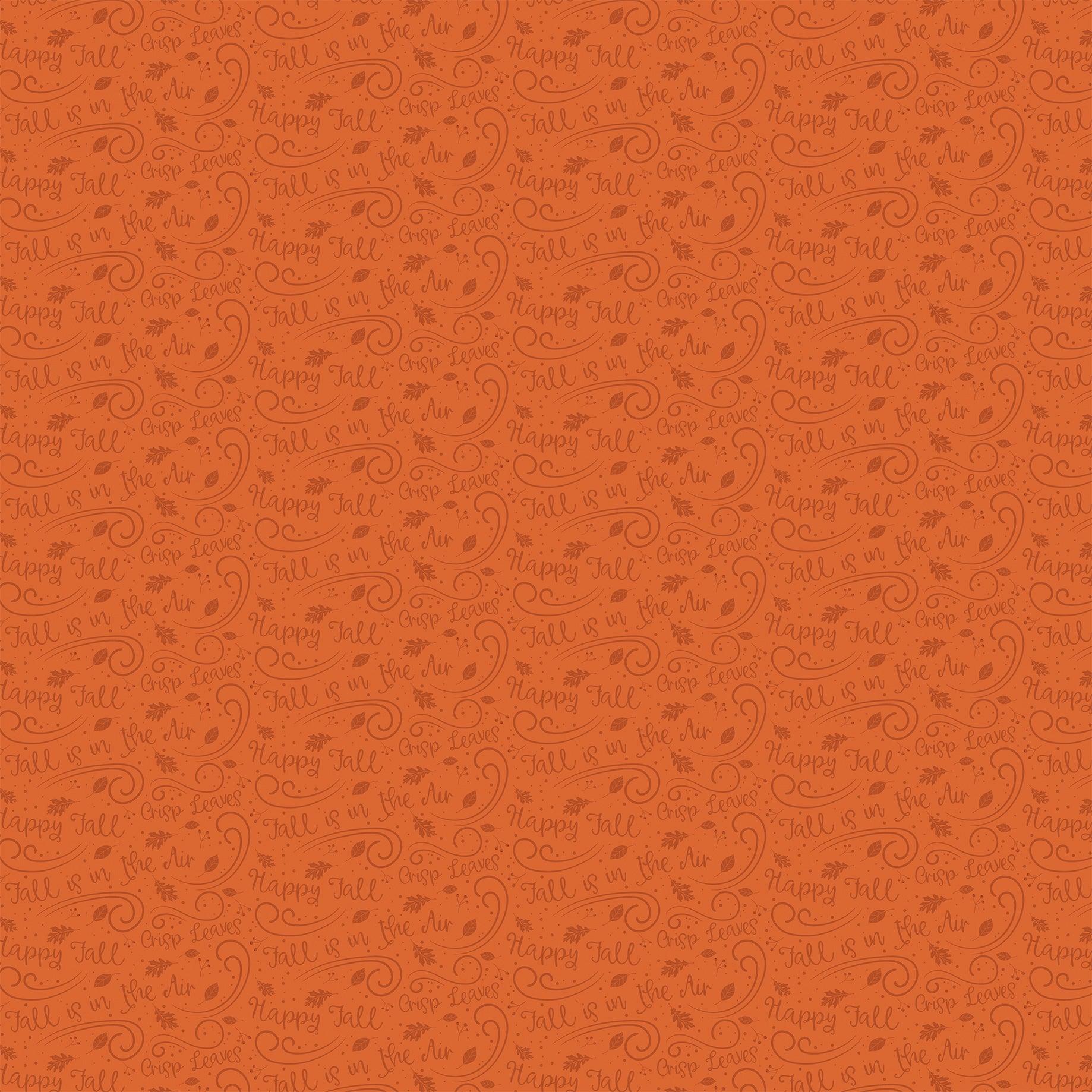 Fall Collection Family Farm Floral 12 x 12 Double-Sided Scrapbook Paper by Echo Park Paper - Scrapbook Supply Companies