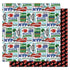 MVP Football Collection End Zone 12 x 12 Double-Sided Scrapbook Paper by Photo Play Paper