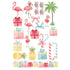 Flamingo Christmas Collection 12 x 12 Scrapbook Paper & Embellishment Kit by SSC Designs - Scrapbook Supply Companies