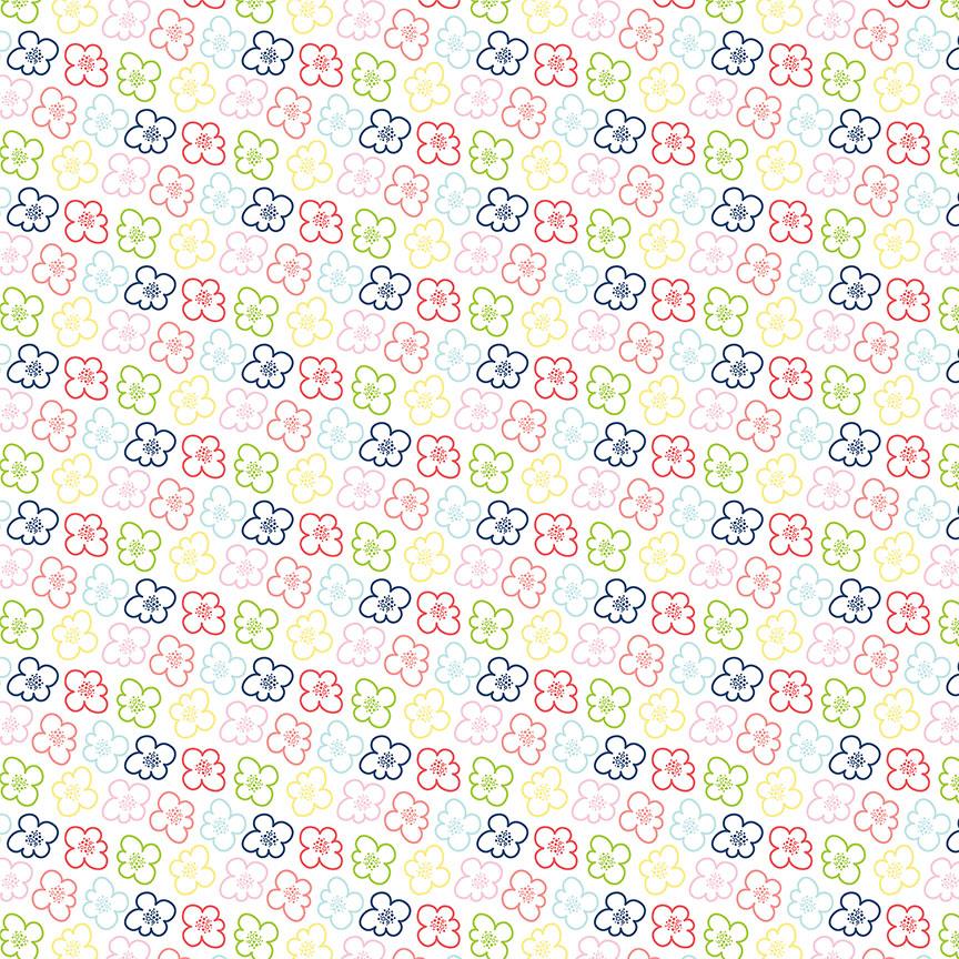 Fern & Willard Collection Pocket Full of Posies 12 x 12 Double-Sided Scrapbook Paper by Photo Play Paper - Scrapbook Supply Companies