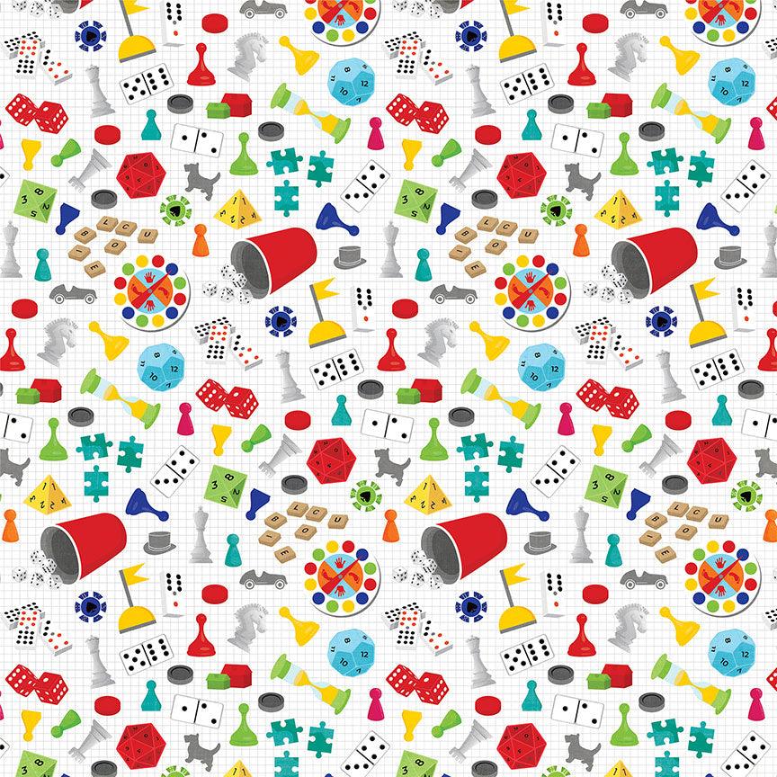 Family Fun Night Collection Your Turn 12 x 12 Double-Sided Scrapbook Paper by Photo Play Paper - Scrapbook Supply Companies