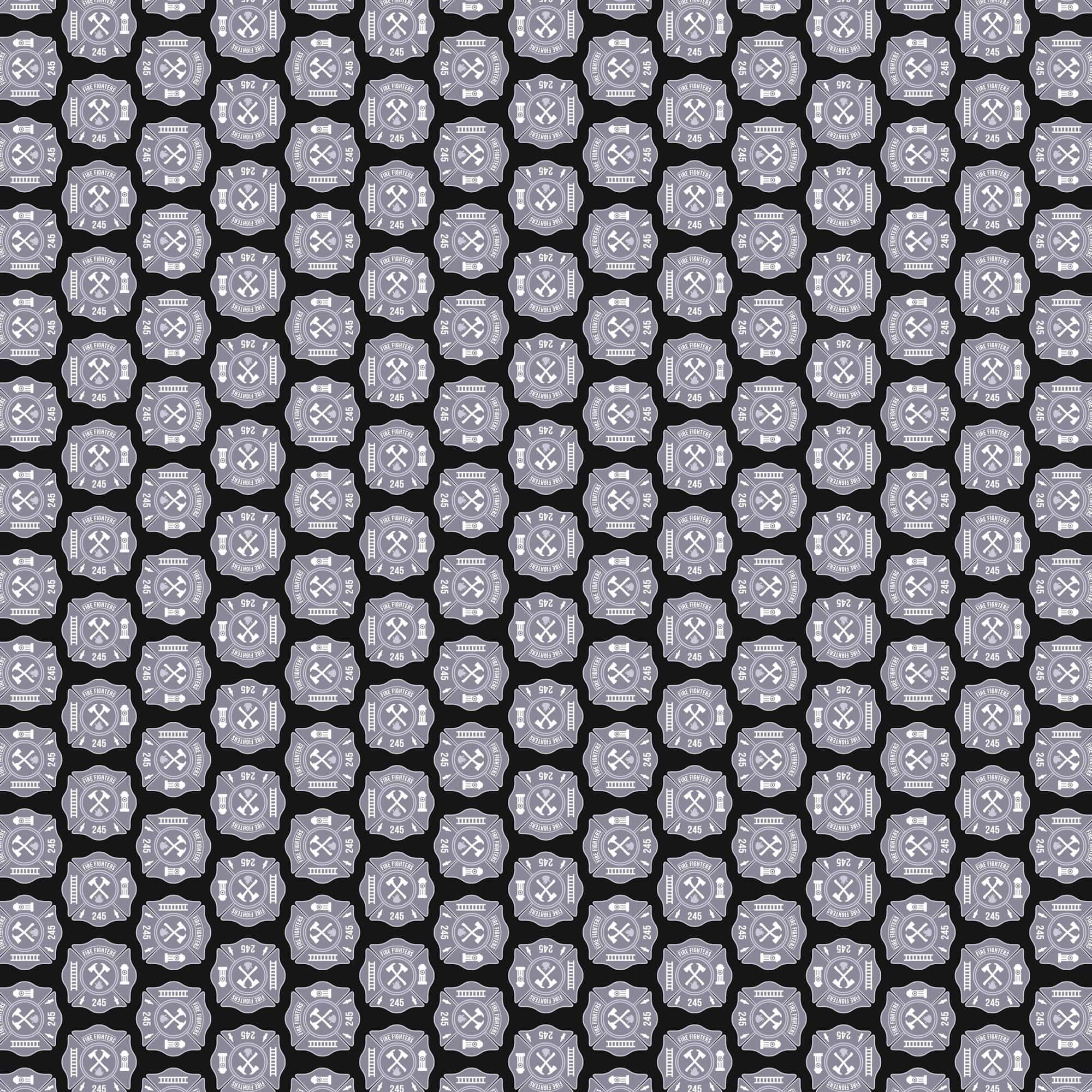 Occupation Collection Firefighter Uniform 12 x 12 Double-Sided Scrapbook Paper by SSC Designs - Scrapbook Supply Companies