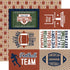 Football Collection 12 x 12 Double-Sided Scrapbook Paper Kit & Sticker Sheet by Echo Park Paper - 13 Pieces - Scrapbook Supply Companies