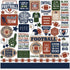 Football Collection 12 x 12 Double-Sided Scrapbook Paper Kit & Sticker Sheet by Echo Park Paper - 13 Pieces - Scrapbook Supply Companies