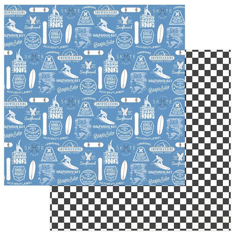 Freestyle Collection Jason Murphy 12 x 12 Double-Sided Scrapbook Paper by Photo Play Paper - Scrapbook Supply Companies