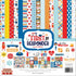 First Responder Collection 13-Piece Collection Kit by Echo Park Paper-12 Papers, 1 Sticker