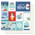Frostival Collection Let It Snow 12 x 12 Double-Sided Scrapbook Paper by Photo Play Paper