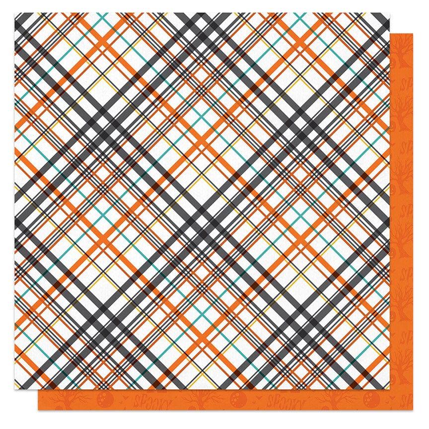 Fright Night Collection Spooky Nights 12 x 12 Double-Sided Scrapbook Paper by Photo Play Paper