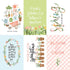 My Favorite Spring Collection 4 x 6 Journaling Cards 12 x 12 Double-Sided Scrapbook Paper by Echo Park Paper - Scrapbook Supply Companies