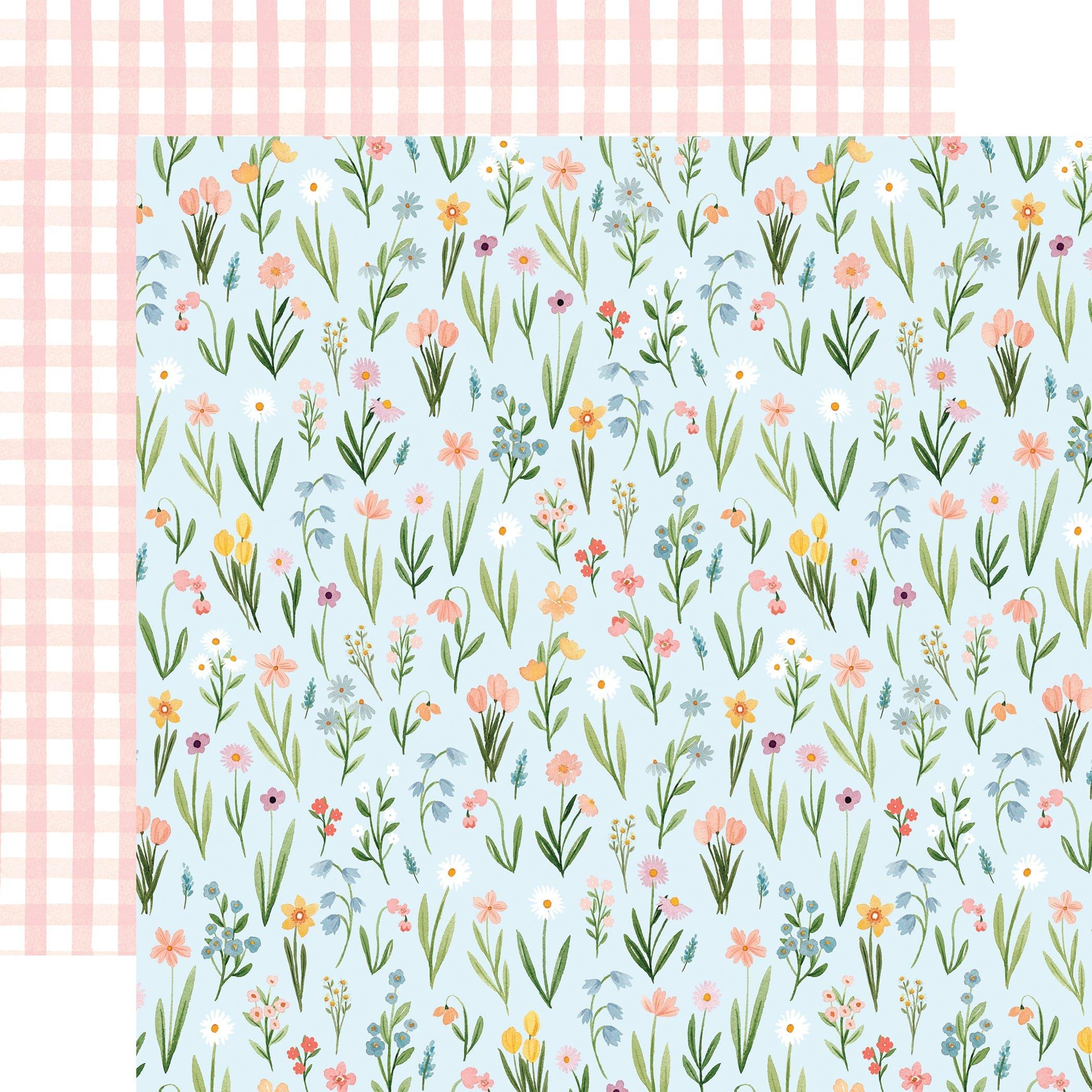 My Favorite Spring Collection 12 x 12 Double-Sided Scrapbook Paper Kit & Sticker Sheet by Echo Park Paper - 13 Pieces - Scrapbook Supply Companies