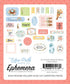 My Favorite Spring Collection 5 x 5 Scrapbook Ephemera Die Cuts by Echo Park Paper - Scrapbook Supply Companies