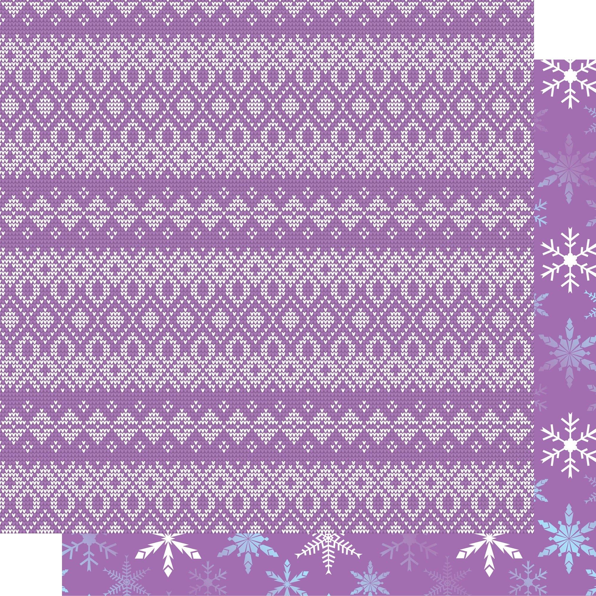 Magical Day of Fun Collection Cozy Ice Queen 12 x 12 Double-Sided Scrapbook Paper by SSC Designs