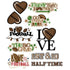 Quirky Quotes Collection Football Sayings & Icons Laser Cut Scrapbook or Card Embellishments by SSC Laser Designs