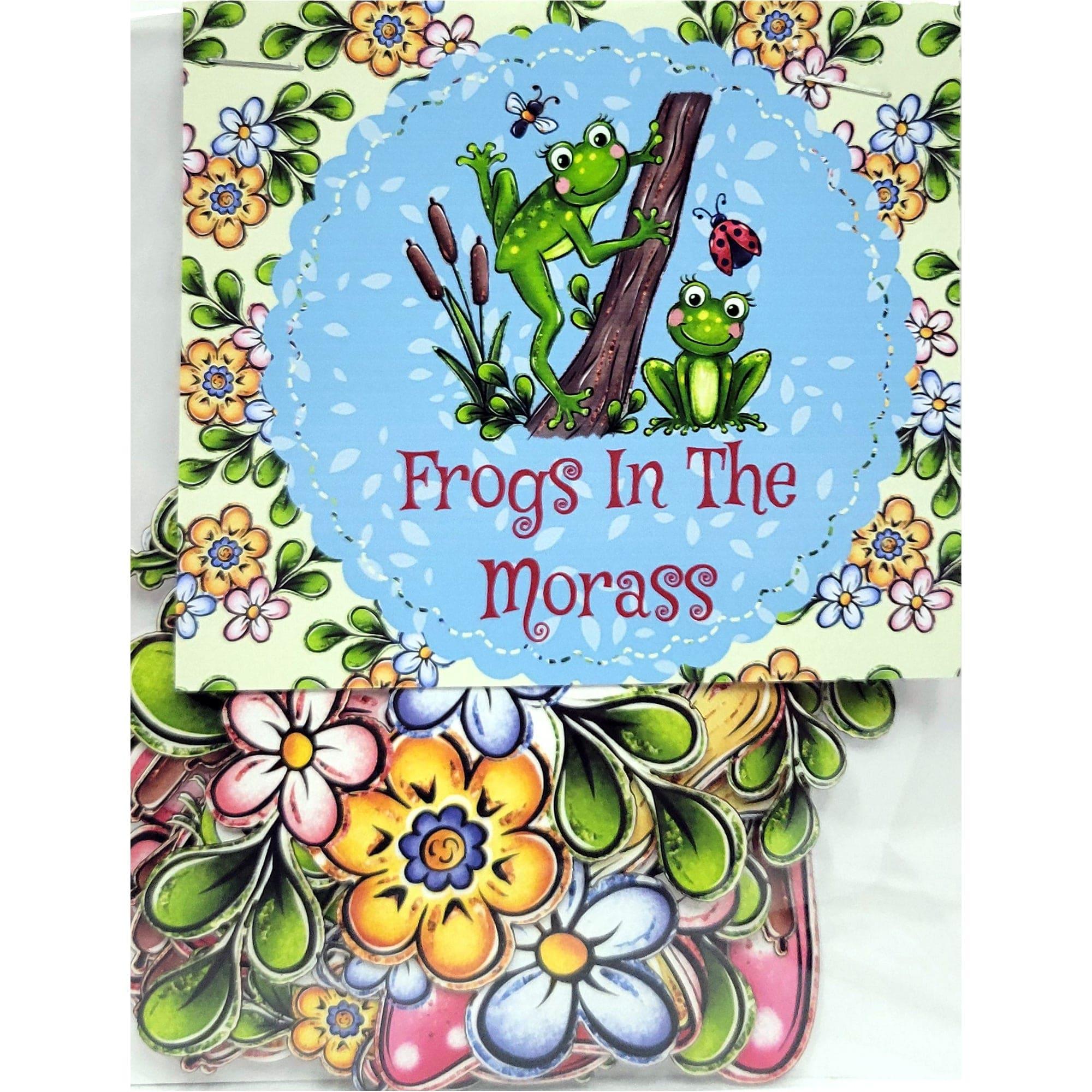  Frogs In The Morass Collection Laser Cut Ephemera Embellishments by SSC Designs