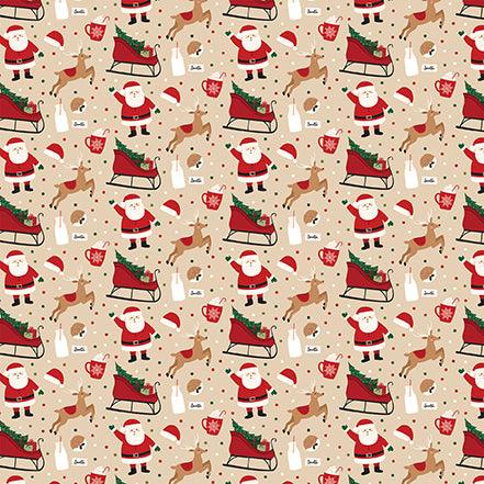 A Gingerbread Christmas Collection Cookies for Santa 12 x 12 Double-Sided Scrapbook Paper by Echo Park Paper - Scrapbook Supply Companies