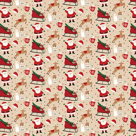 A Gingerbread Christmas Collection Cookies for Santa 12 x 12 Double-Sided Scrapbook Paper by Echo Park Paper - Scrapbook Supply Companies