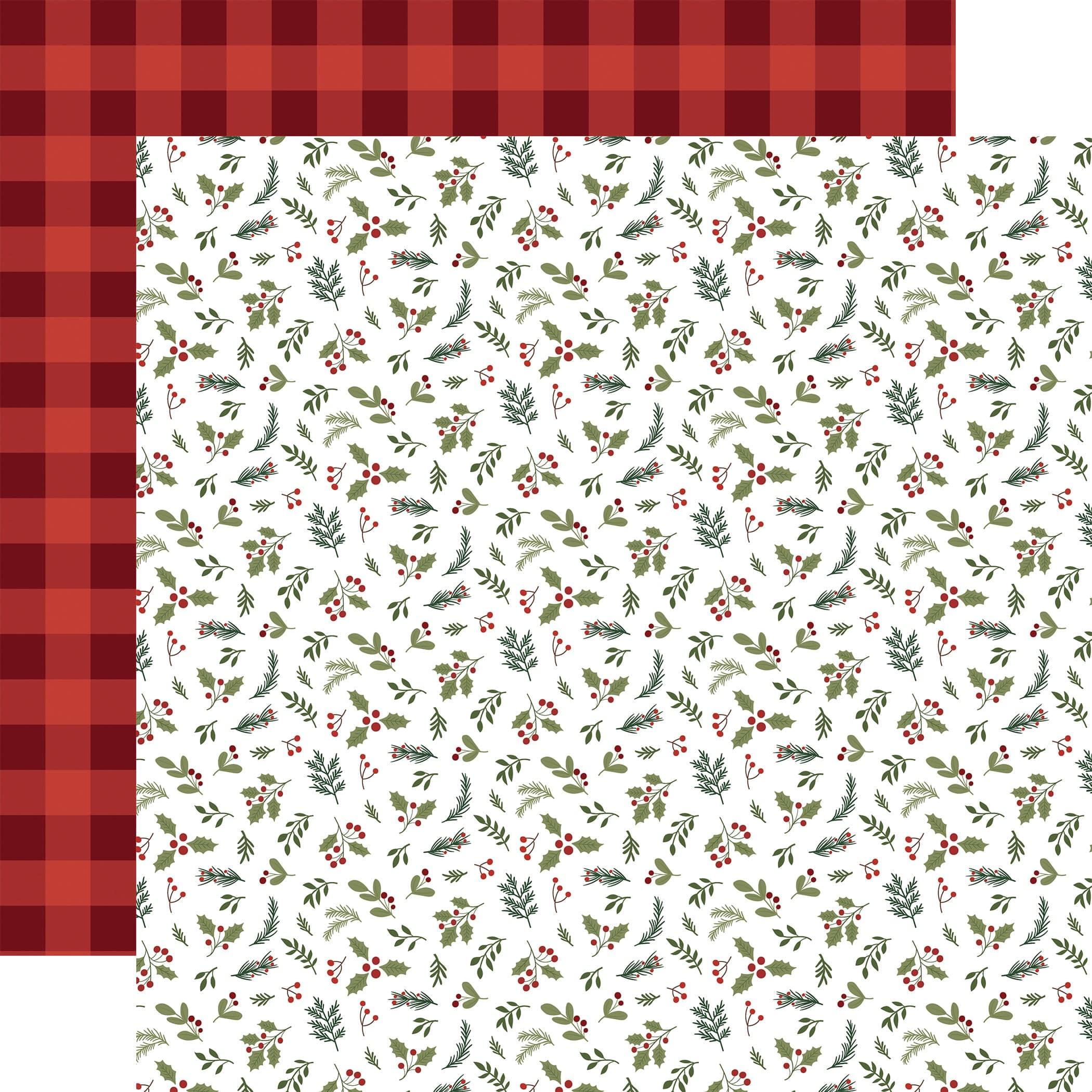Gnome For Christmas Collection 12 x 12 Scrapbook Paper & Sticker Pack by Echo Park Paper - Scrapbook Supply Companies