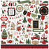 Gnome For Christmas Collection 12 x 12 Scrapbook Paper & Sticker Pack by Echo Park Paper - Scrapbook Supply Companies